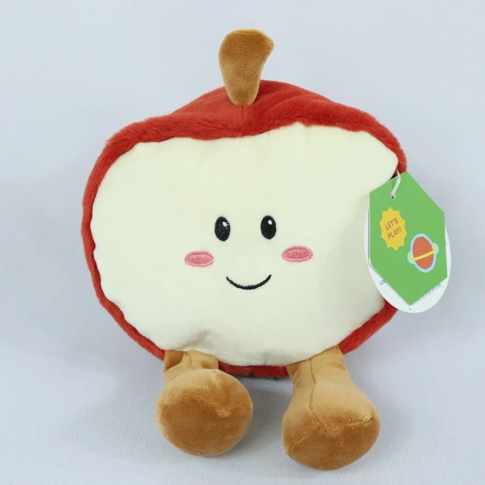 Target Gigglescape Red Half Apple Plush Stuffed Fruit New with Tags